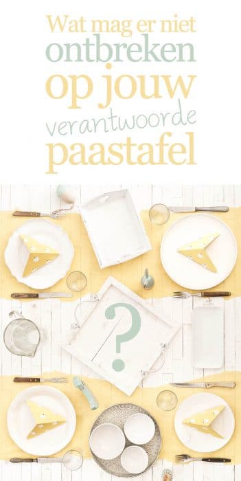 Verantwoorde paastafel