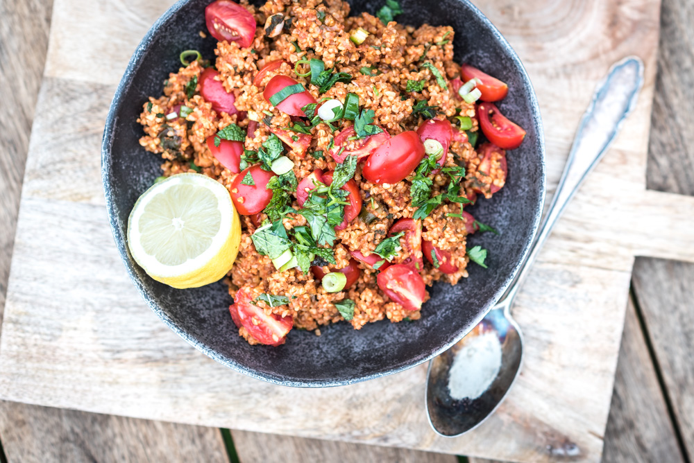 Turkse bulgur salade