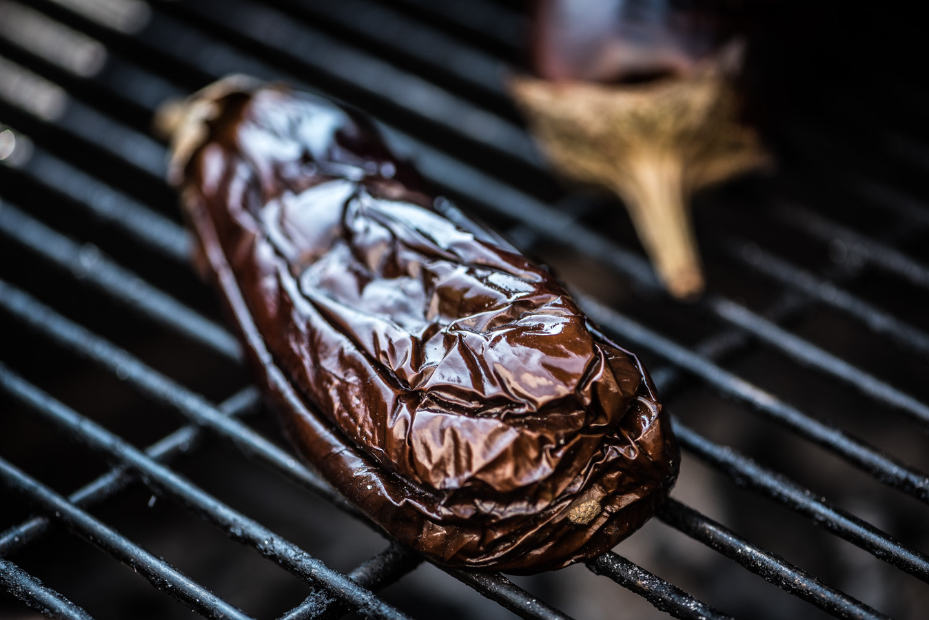 aubergine grillen baba ganoush