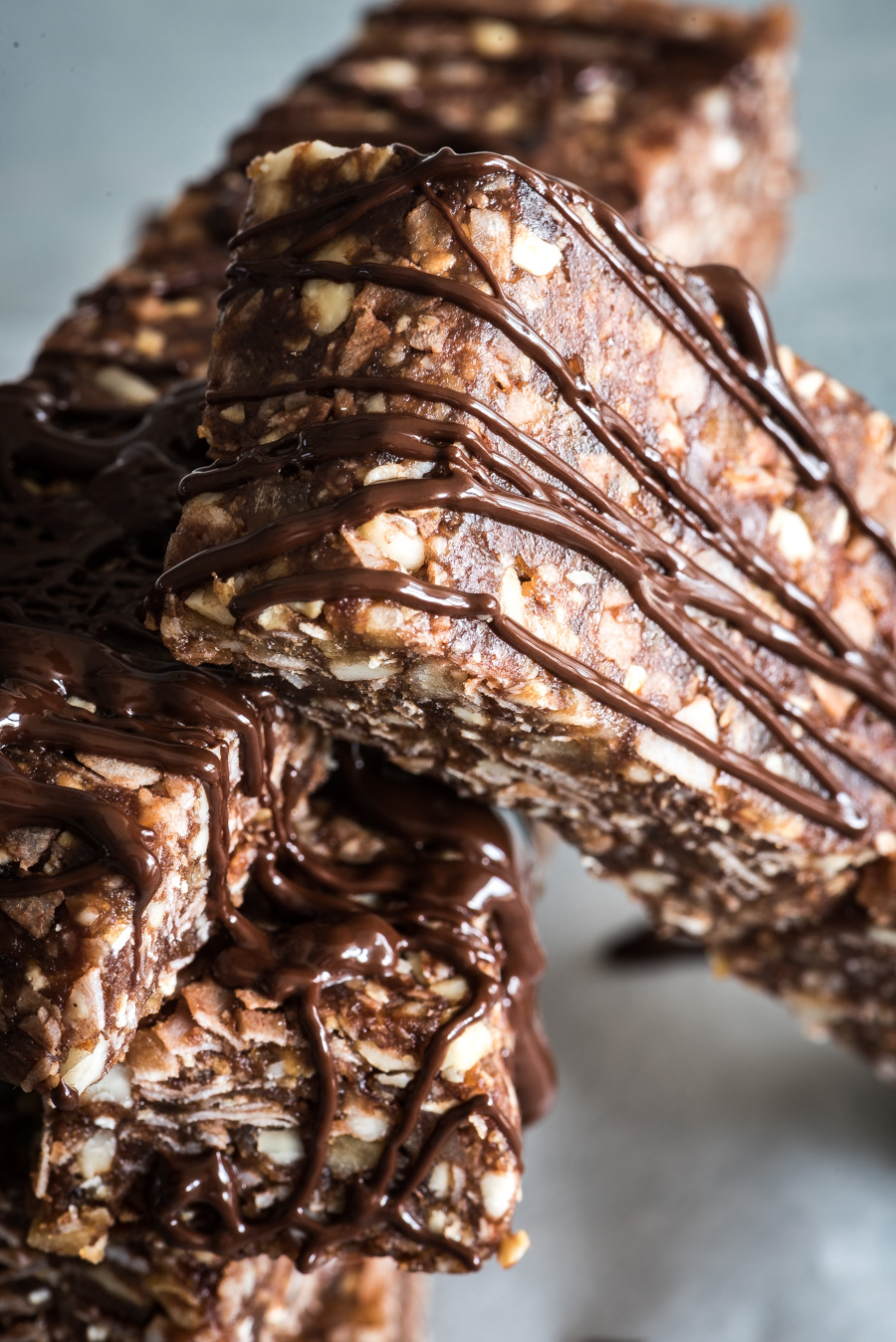 no bake chocolate energy bars homemade