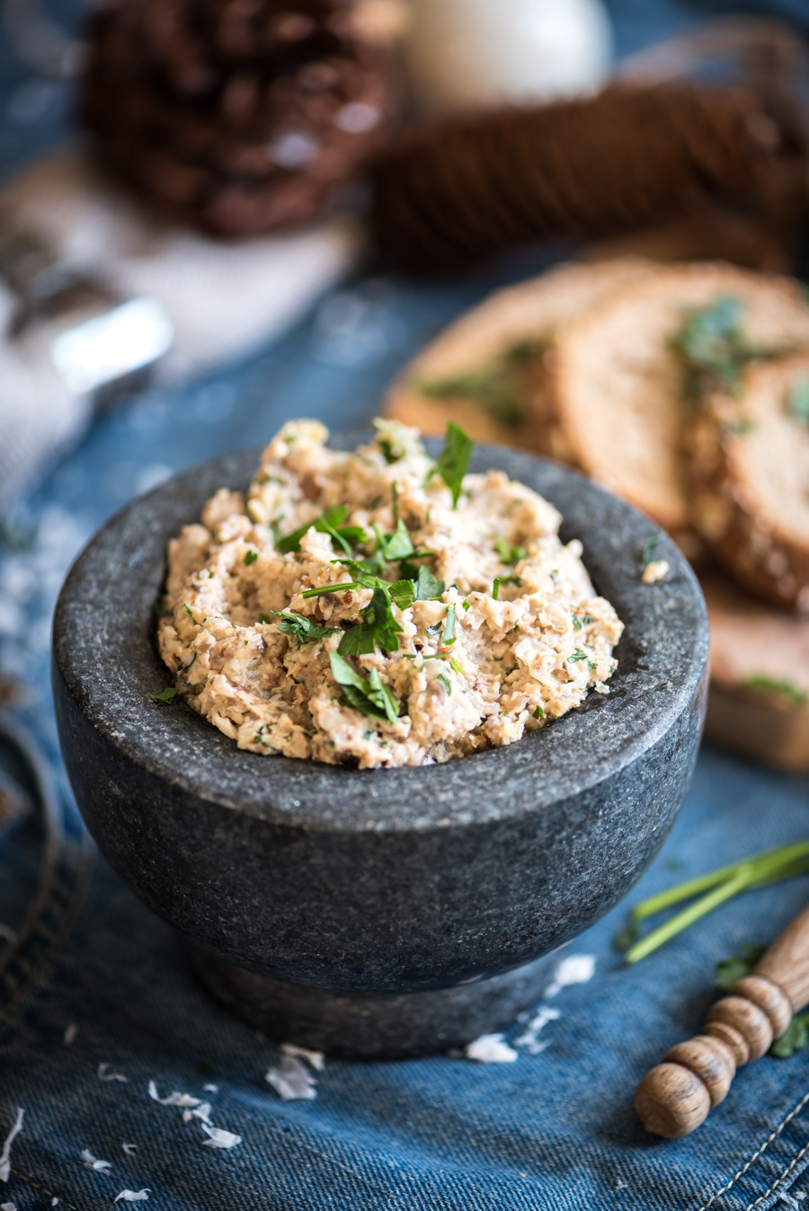 zelf paddenstoelentapenade maken