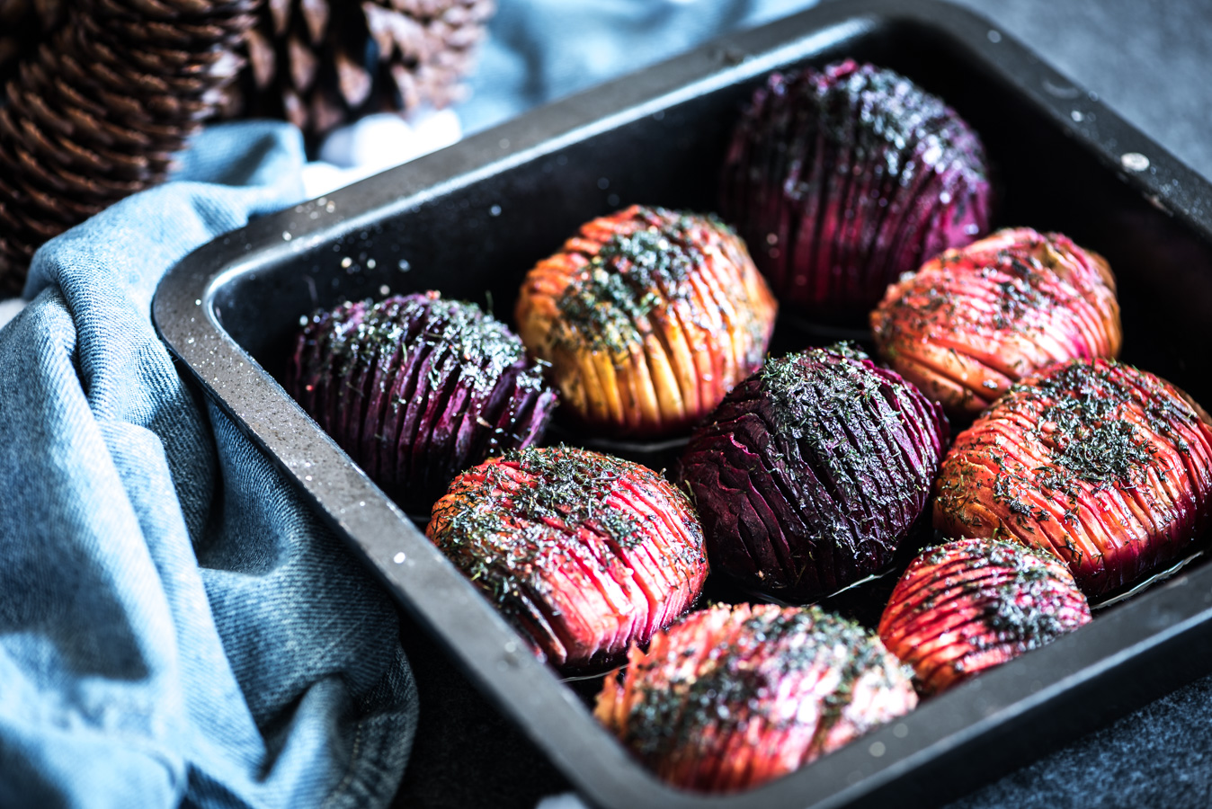 hasselback bietjes