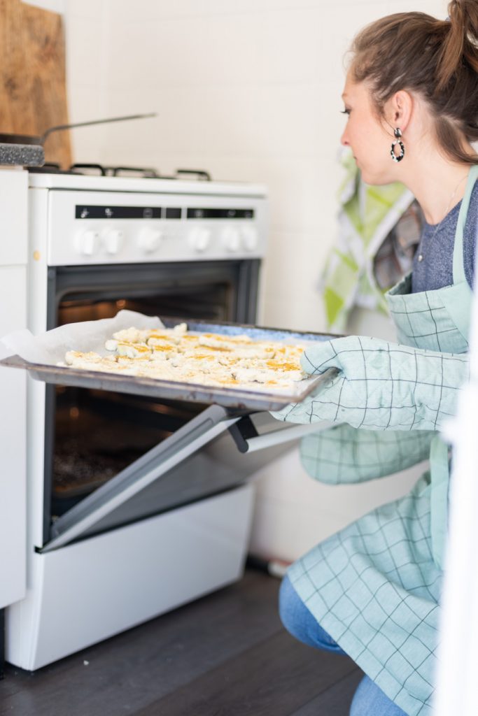 bloemkool grillen in de oven