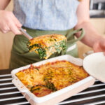 pompoenlasagne met spinazie en ricotta