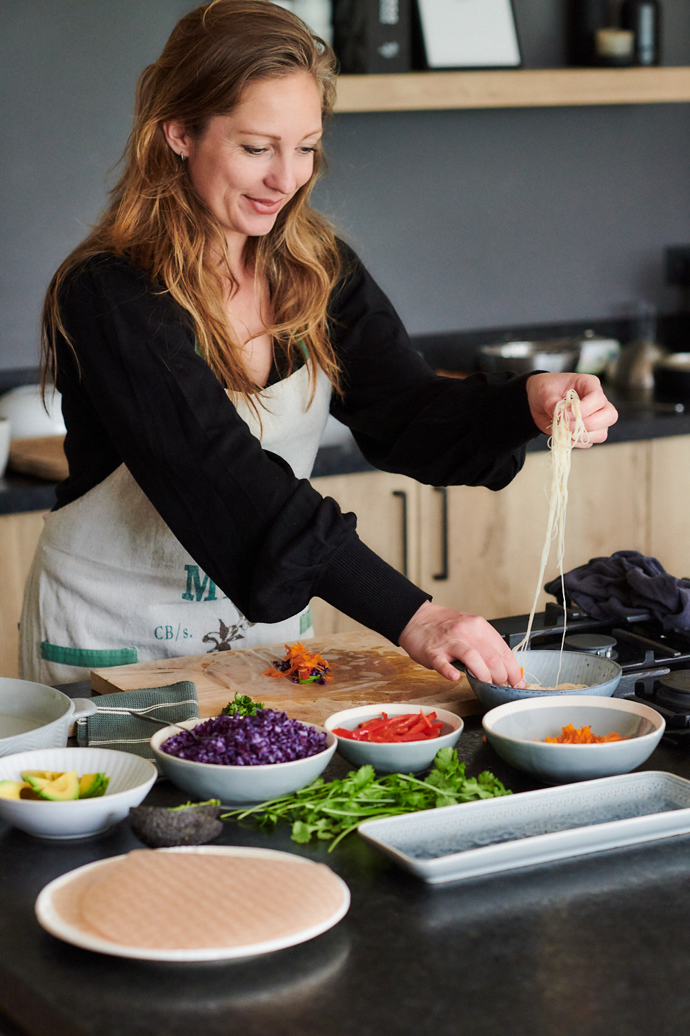 spring rolls maken