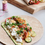 wraps met haring in tomatensaus