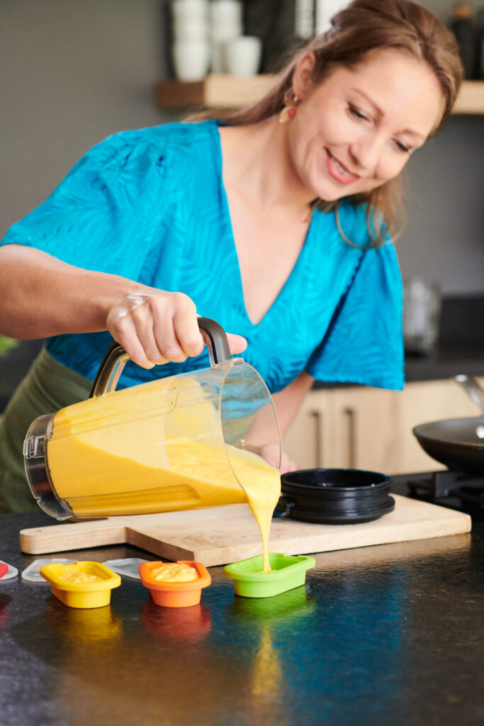 mangovulling voor homemade magnums maken