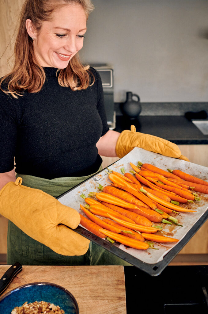 Geroosterde wortelen maken