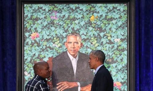 Nigerian painter, Kehinde Wiley, honoured by Harvard University for Obama paintings