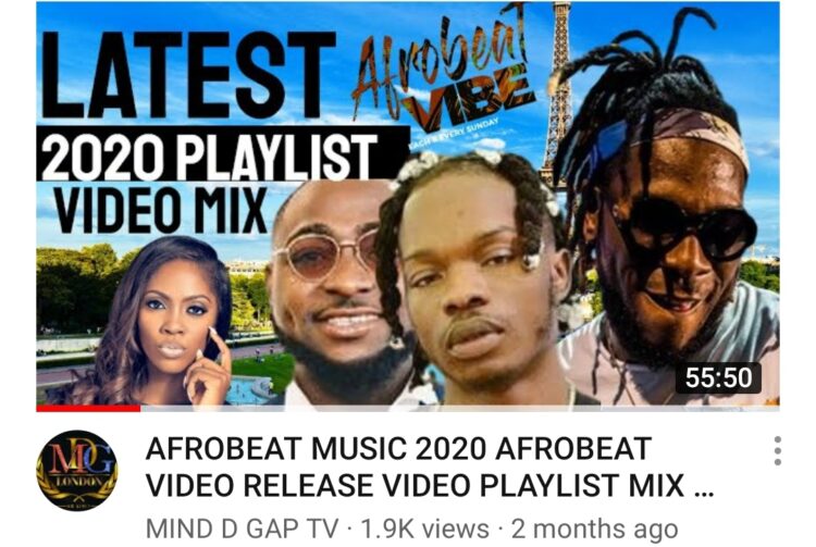 AFROBEAT MUSIC 2020 AFROBEAT PLAYLIST BY DJ MIND D GAP