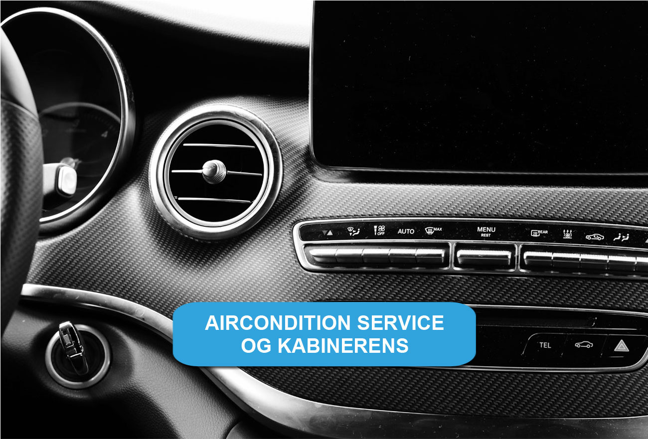 aircondition service og kabinerens hos Vojens trailer udlejning