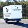 Flytte trailer - lille boks fra Vojens Trailer udlejning -Lej trailere hos os