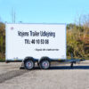 Flytte trailer - Stor boks trailer fra Vojens Trailer udlejning