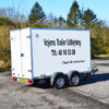 Flytte trailer - Stor boks trailer fra Vojens Trailer udlejning