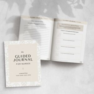 Guided journal for nurse