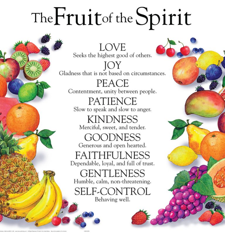 Fruit Of The Spirit & Character Change!