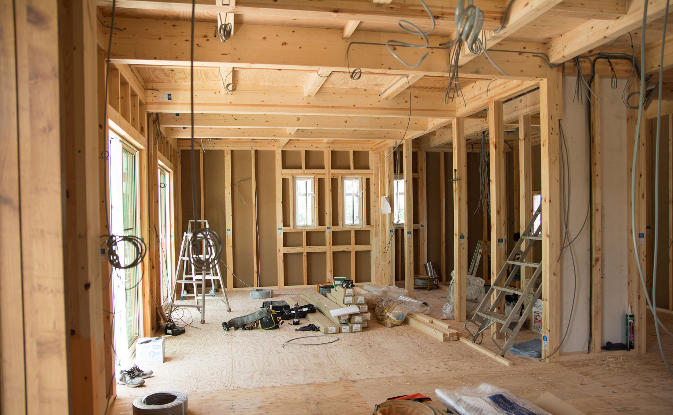 Handwerk hat goldenen Boden 3 Innausbau mit Holzkonstruktion