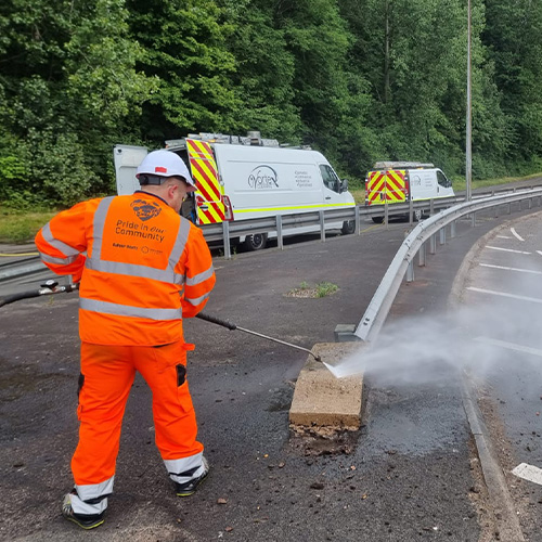 pressure washing concrete Telford