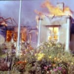 Vråka skolan brinner ner 1960