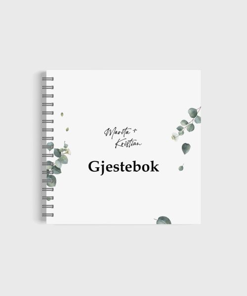 Bryllup 8 - gjestebok