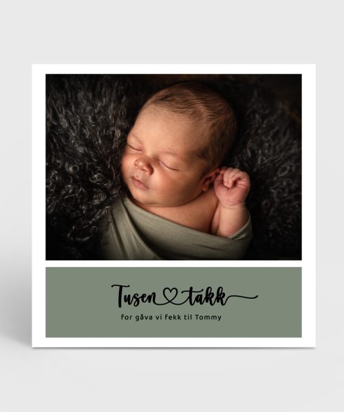 baby 26 - takkekort