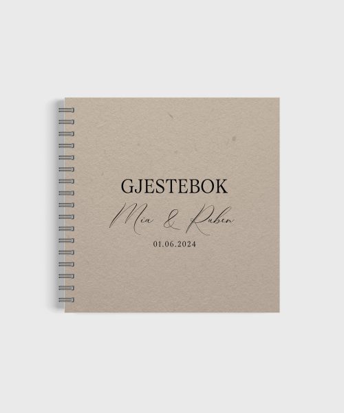 Bryllup 34 - gjestebok