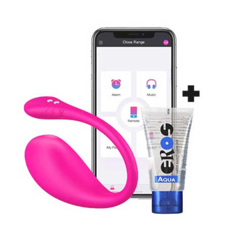 Bluetooth Vibrator + Glidmedel