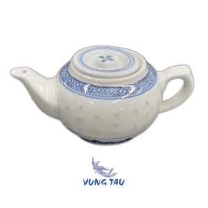 TEA POT 450CC BLUE&WHITE