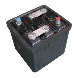 Batterier & Tillbehör Batteri 6V, 66 Ah, utan syra (L 187 x B 169 x H 191) www.vwdelar.se