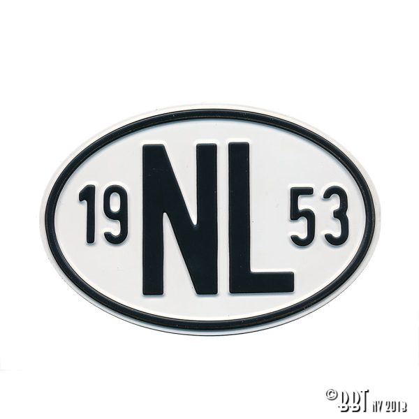 Emblem/Skyltar Skylt NL 1953 www.vwdelar.se