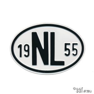 Emblem/Skyltar Skylt NL 1955 www.vwdelar.se