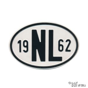 Emblem/Skyltar Tecken NL 1962 www.vwdelar.se