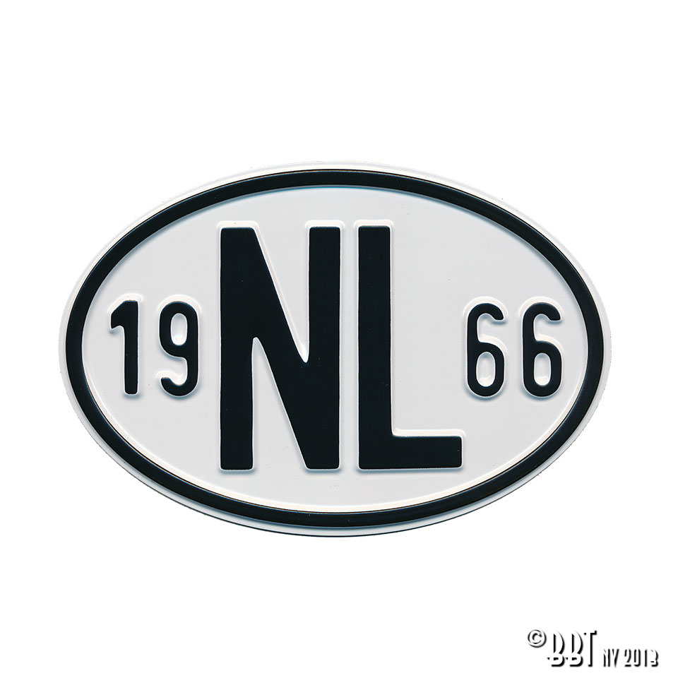 Emblem/Skyltar Skylt NL 1965 www.vwdelar.se