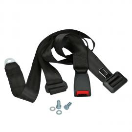 Bilbälte Lap bälte svart universal extra lång med E-märke (1) www.vwdelar.se