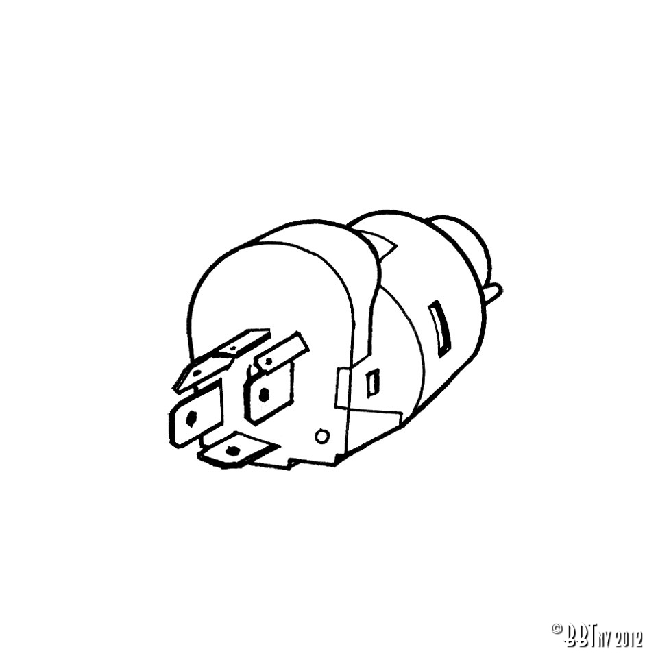 Elektronik Nyckel blank M – Bubbla 08 / 70-, KG 08 / 70-07 / 74, Type3 08 / 70-07 / 73 www.vwdelar.se