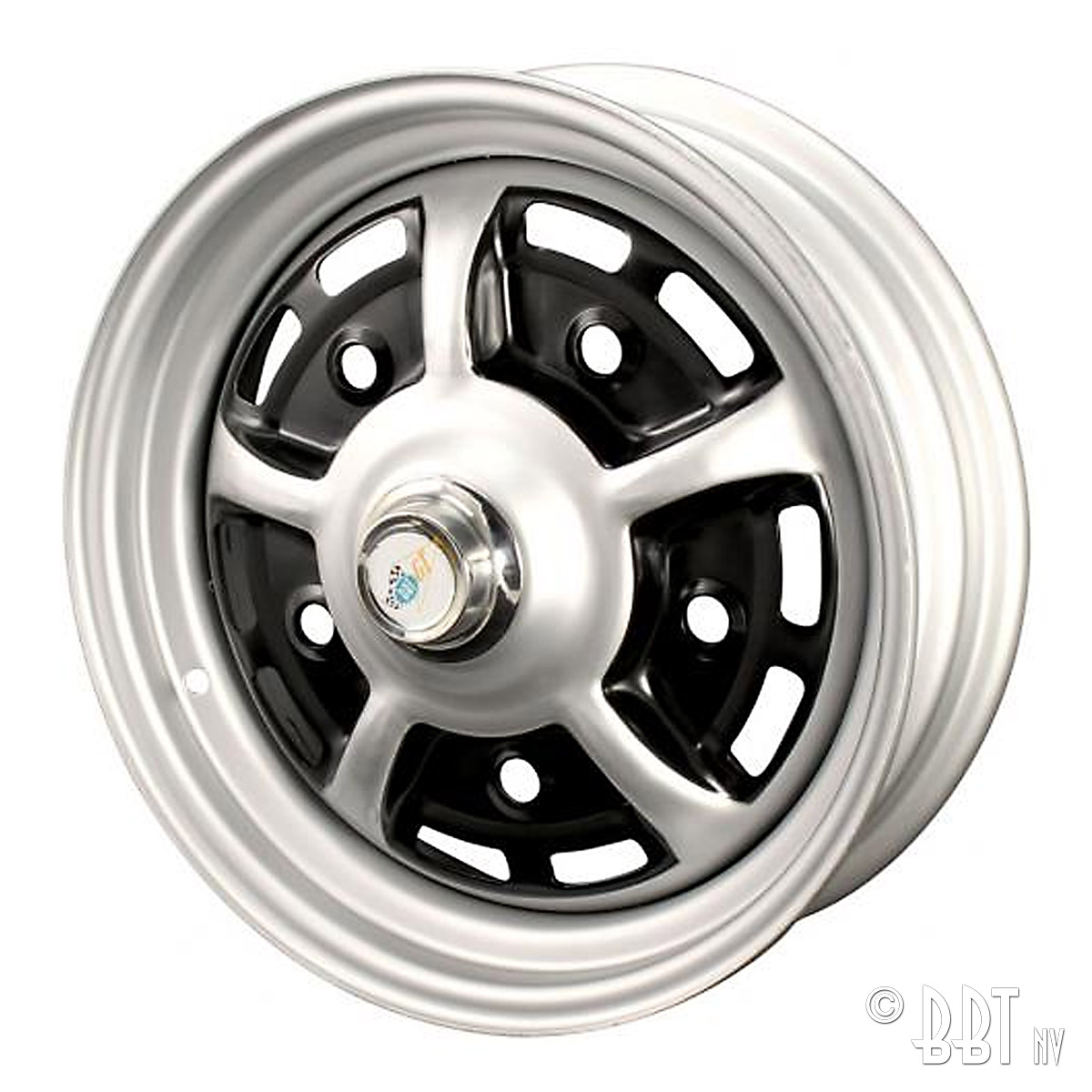 Fälgar Fälg BRM, aluminium / metall, 17 x 7,5 lug (5×100), ET +40 www.vwdelar.se