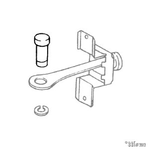 DörrLås Stift för dörrgångjärn, Original www.vwdelar.se