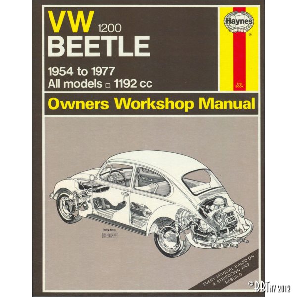 Böcker VW Bubbla Manual 1200, engelska, J.H. Haynes www.vwdelar.se