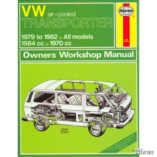 Böcker VW luftkyld transportörsmanual, engelska, J.H. Haynes www.vwdelar.se