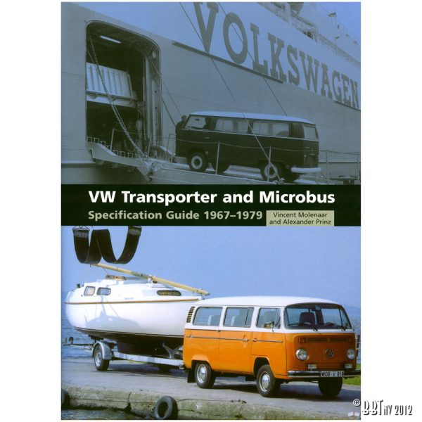 Böcker VW Transporter 08 / 67-07 / 79, engelska, Vincent Molenaar och Alexander Prinz www.vwdelar.se