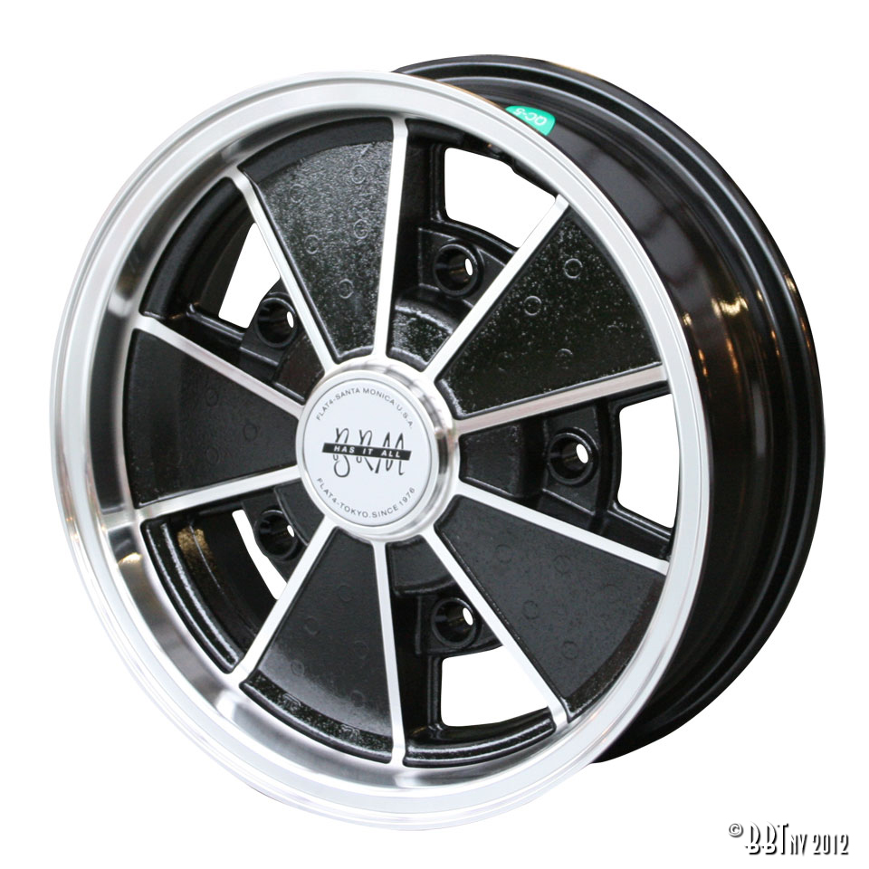 Fälgar Fälg, BBT Sprintstar Grey/black,15 x 5.5,5 lug (5×205),ET +10 www.vwdelar.se