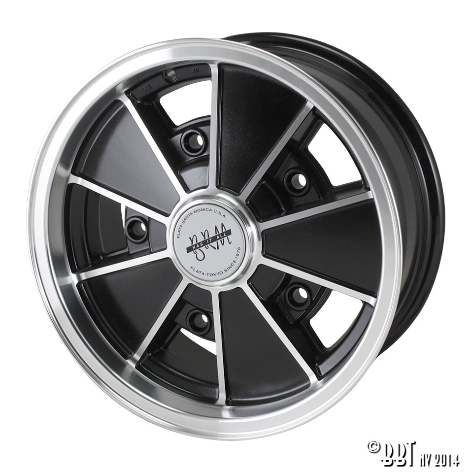 Fälgar Fälg, BBT Sprintstar Grey/black,15 x 5.5,5 lug(5×205),ET +34 www.vwdelar.se