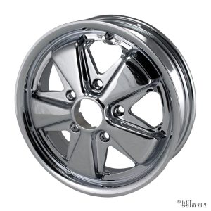 Fälgar Fälg 911 style wheel, krom, 15 x 4,5,5 (5×130), ET +45 www.vwdelar.se