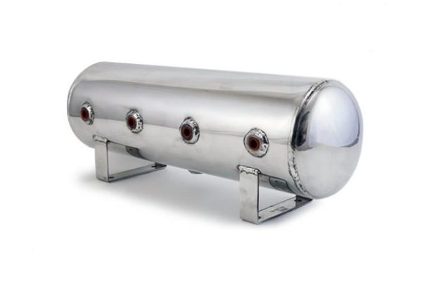 Luftfjädring 2.5 Gall/9,5 Liter Aluminiumtank (5 Ports) www.vwdelar.se