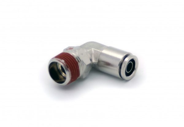 Luftfjädring 3/8″ NPT(M) to 1/4″ luftledning 90 Degree Swivel Elbow Installation, 3/8″ NPT(M) to 1/4″ www.vwdelar.se