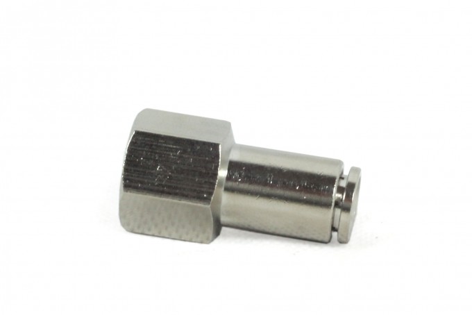 Luftfjädring DOT ventil (För 1/4″ luftledning) PTC Style, Nickel Psend www.vwdelar.se