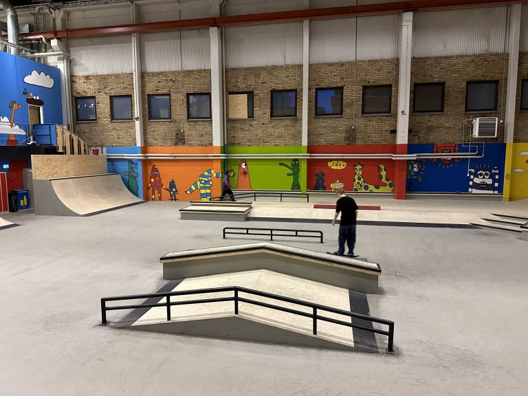 A frame och hip och ramper