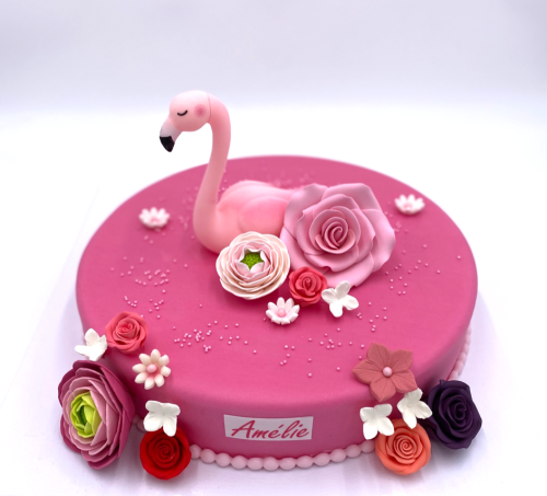 w-ice verjaardag flamingo