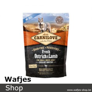 CARNILOVE - Fresh Ostrich & Lamb for small dogs 1,5kg