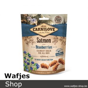 CARNILOVE - Crunchy Snack Salmon with Blueberries